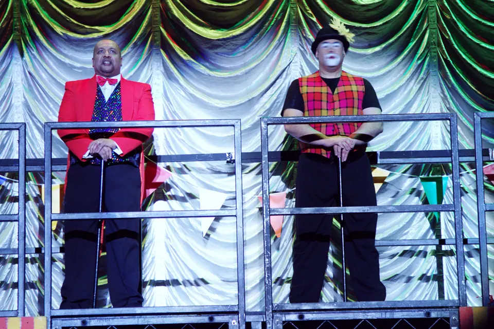 Willenhall Musical Theatre Company's 2011 production of Godspell.