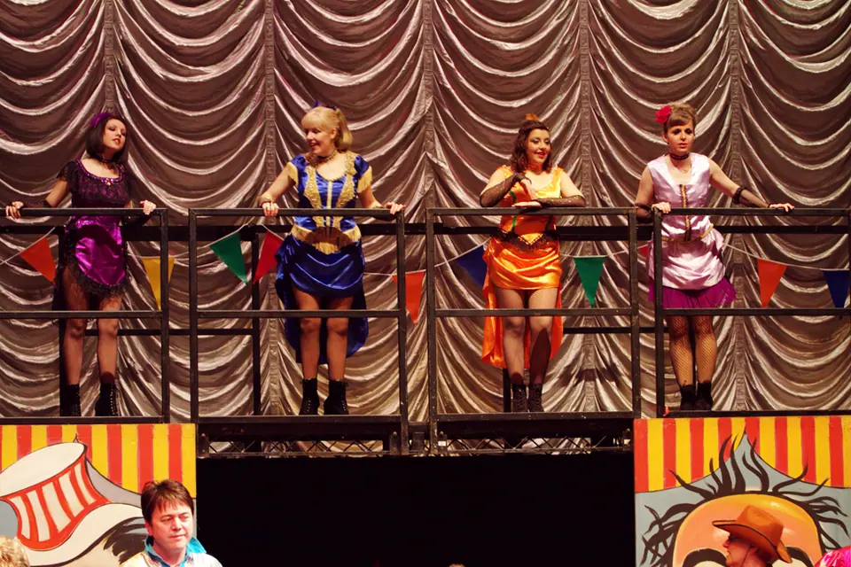 Willenhall Musical Theatre Company's 2011 production of Godspell. Photograph 6 of 30.