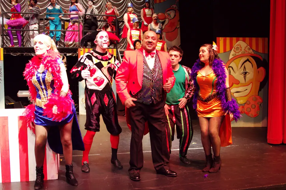 Willenhall Musical Theatre Company's 2011 production of Godspell. Photograph 9 of 30.