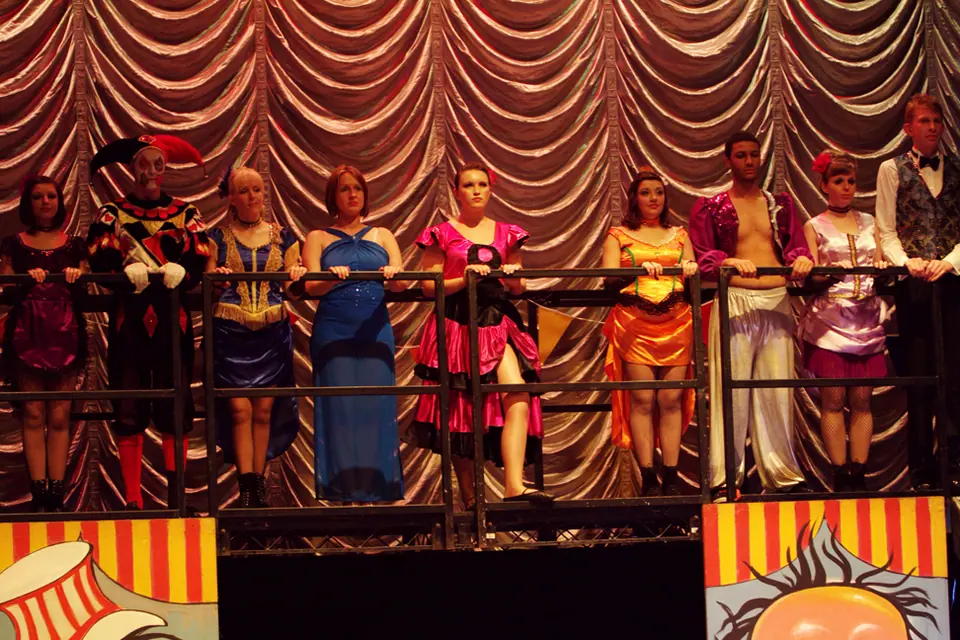 Willenhall Musical Theatre Company's 2011 production of Godspell. Photograph 13 of 30.