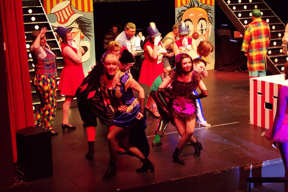 Willenhall Musical Theatre Company's 2011 production of Godspell. Photograph 18 of 30.