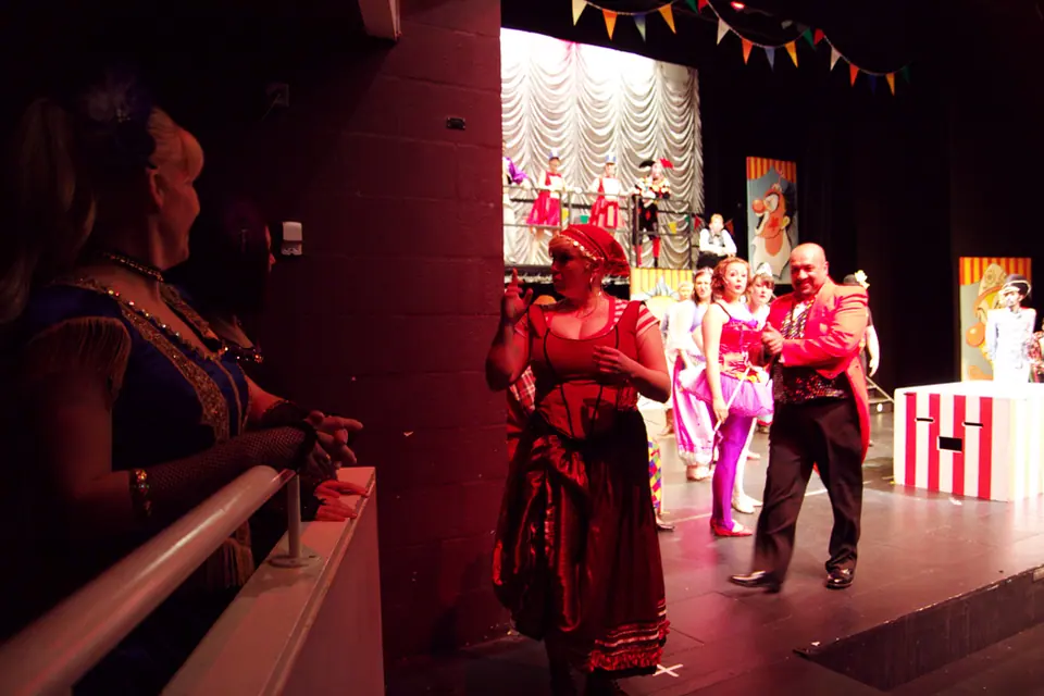 Willenhall Musical Theatre Company's 2011 production of Godspell. Photograph 25 of 30.