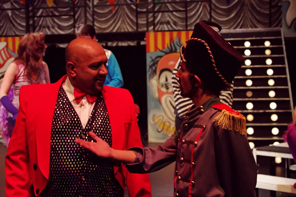 Willenhall Musical Theatre Company's 2011 production of Godspell. Photograph 28 of 30.
