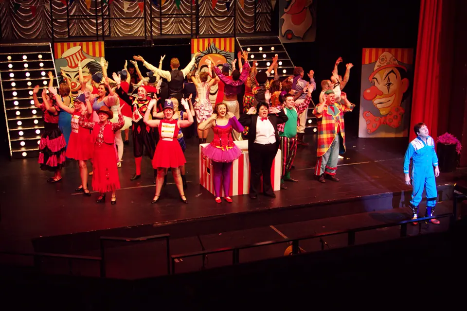 Willenhall Musical Theatre Company's 2011 production of Godspell. Photograph 32 of 72.