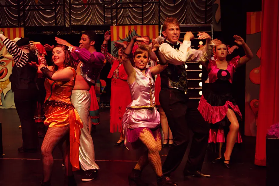 Willenhall Musical Theatre Company's 2011 production of Godspell. Photograph 38 of 72.