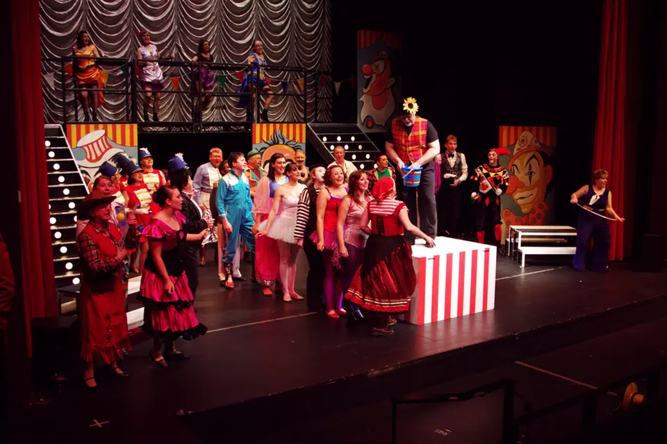 Willenhall Musical Theatre Company's 2011 production of Godspell. Photograph 39 of 72.