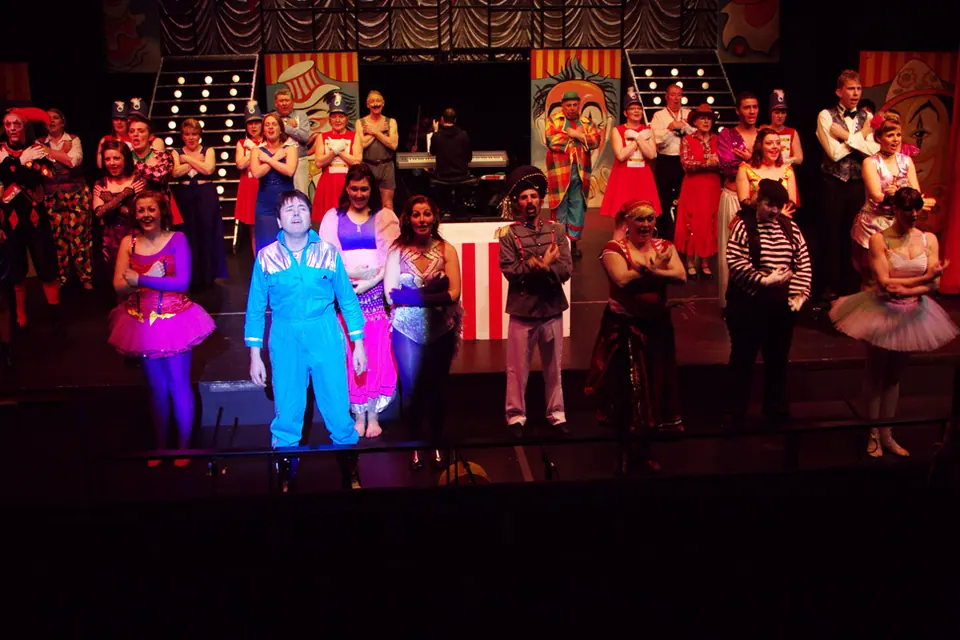 Willenhall Musical Theatre Company's 2011 production of Godspell. Photograph 40 of 72.
