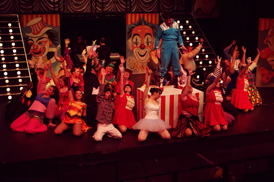 Willenhall Musical Theatre Company's 2011 production of Godspell. Photograph 41 of 72.