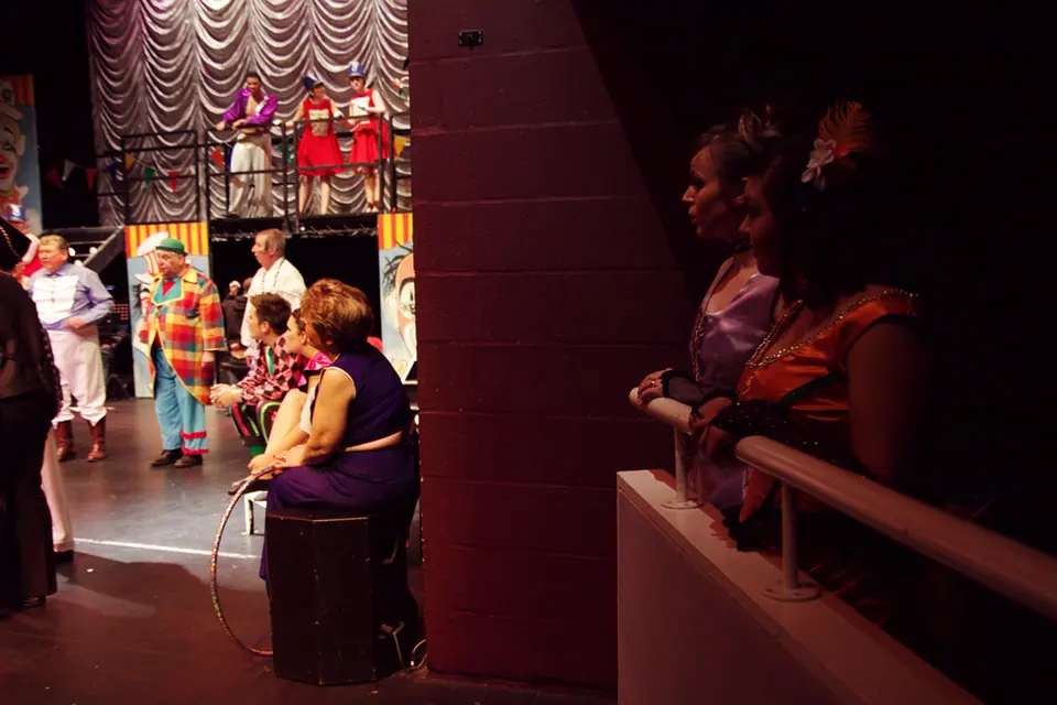 Willenhall Musical Theatre Company's 2011 production of Godspell. Photograph 46 of 72.