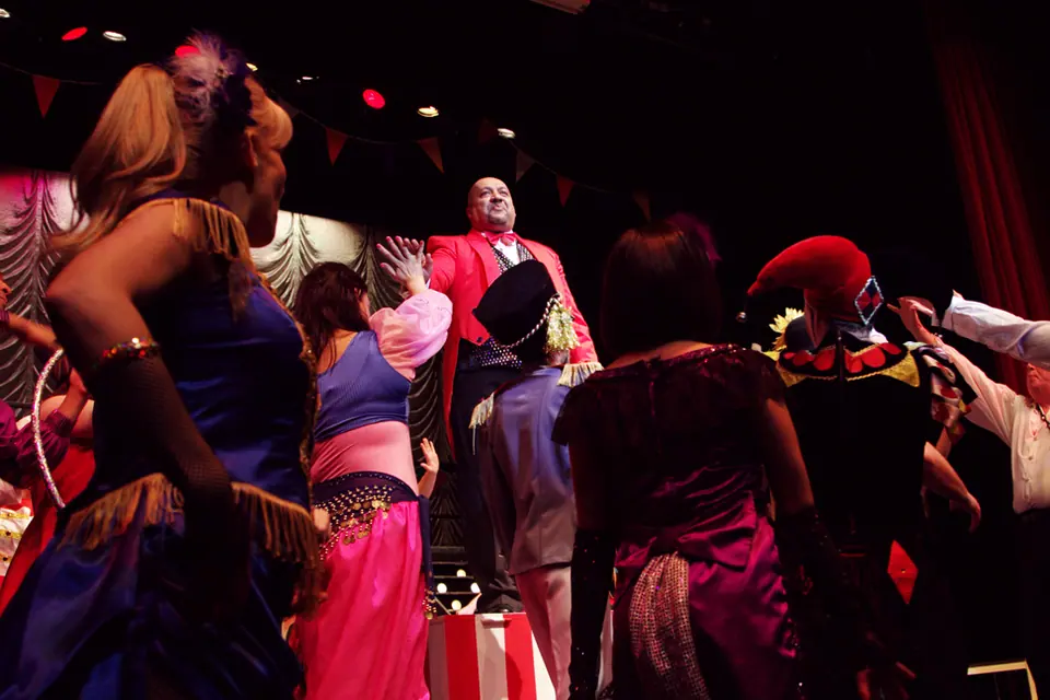 Willenhall Musical Theatre Company's 2011 production of Godspell. Photograph 51 of 72.