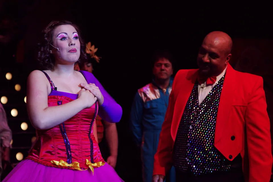 Willenhall Musical Theatre Company's 2011 production of Godspell. Photograph 53 of 72.