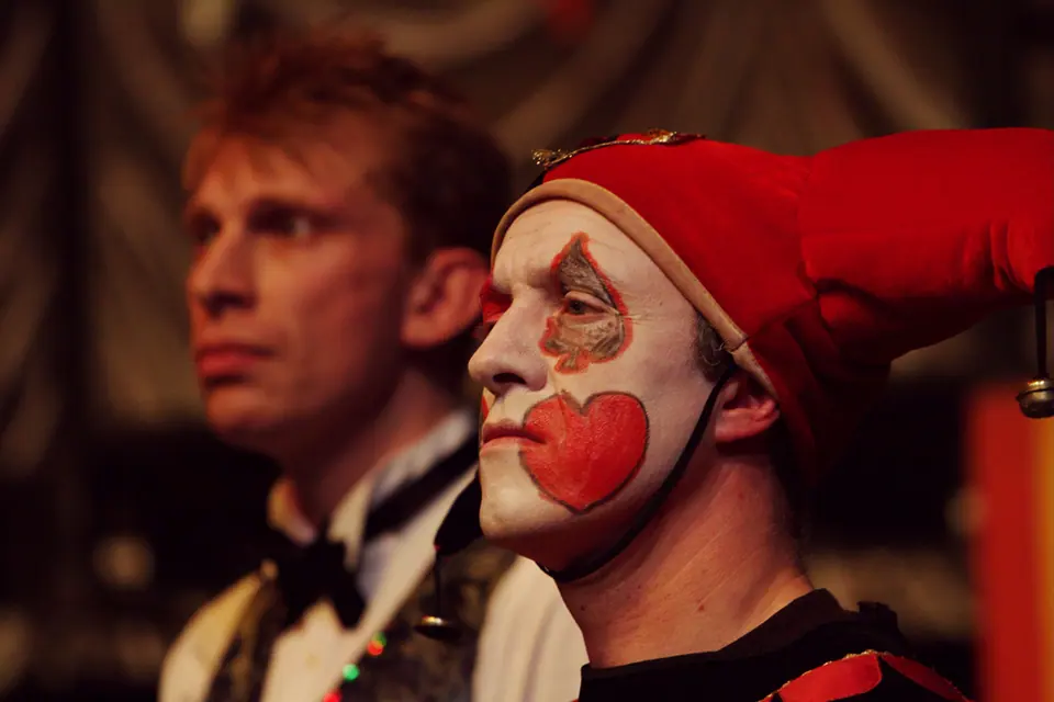 Willenhall Musical Theatre Company's 2011 production of Godspell. Photograph 54 of 72.