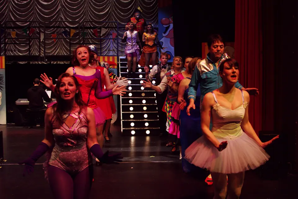 Willenhall Musical Theatre Company's 2011 production of Godspell. Photograph 55 of 72.