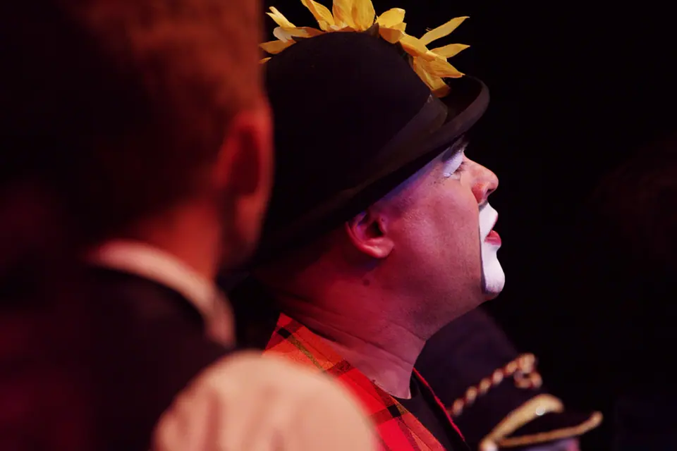 Willenhall Musical Theatre Company's 2011 production of Godspell. Photograph 62 of 72.