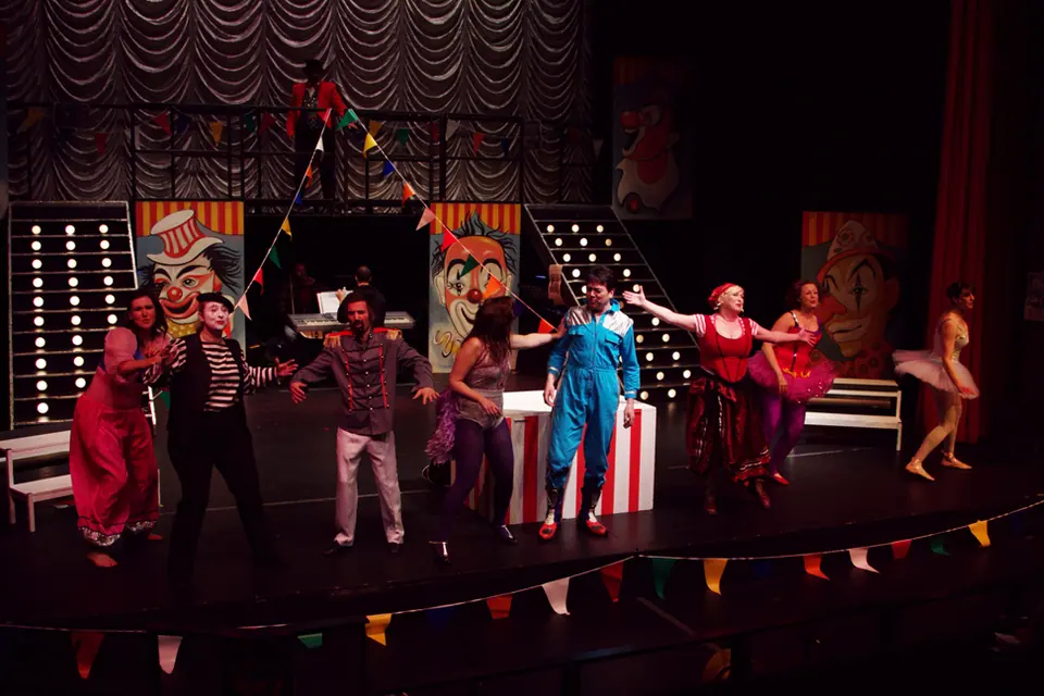 Willenhall Musical Theatre Company's 2011 production of Godspell. Photograph 63 of 72.