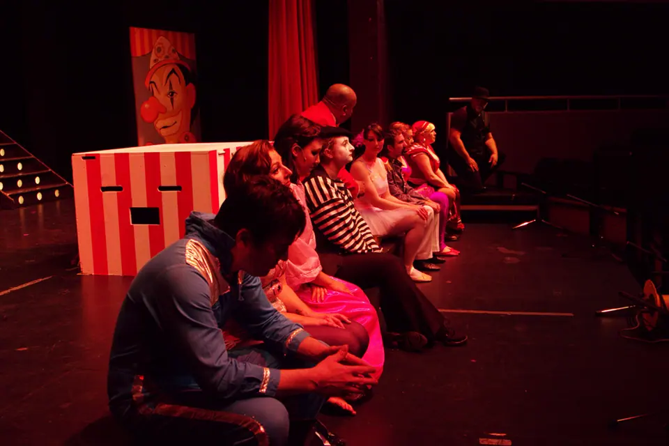 Willenhall Musical Theatre Company's 2011 production of Godspell. Photograph 64 of 72.