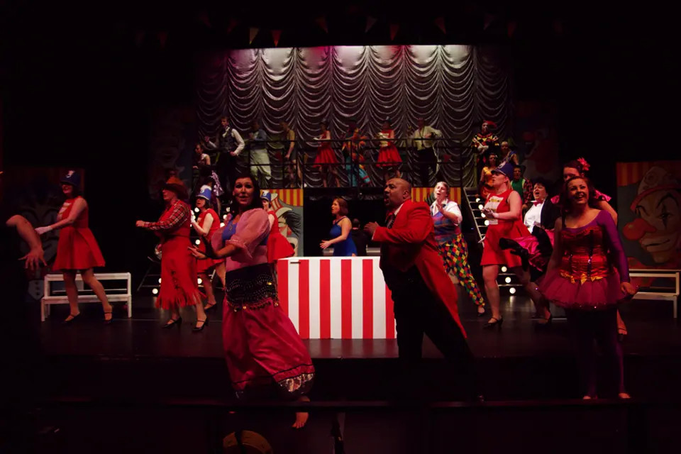 Willenhall Musical Theatre Company's 2011 production of Godspell. Photograph 67 of 72.