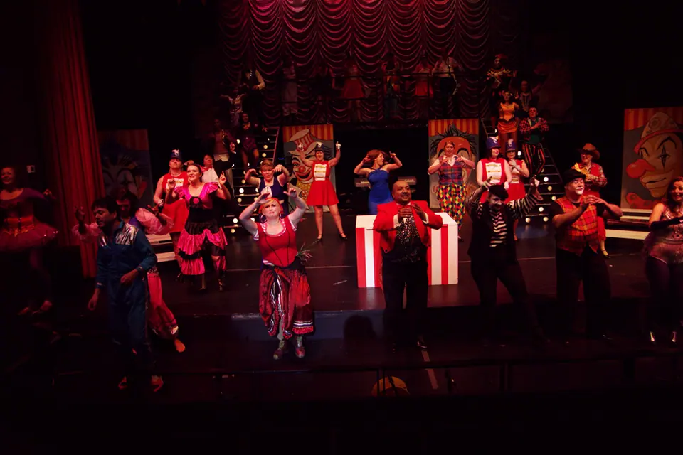 Willenhall Musical Theatre Company's 2011 production of Godspell. Photograph 68 of 72.