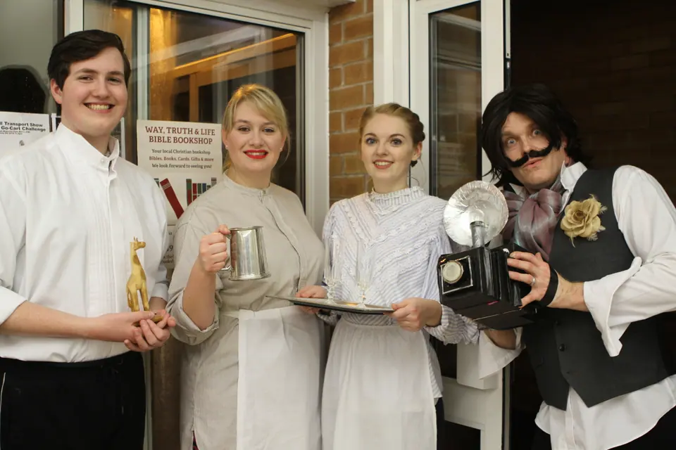 Willenhall Musical Theatre Company's 2017 production of Half a Sixpence at Dormston Mill Theatre, Sedgley.