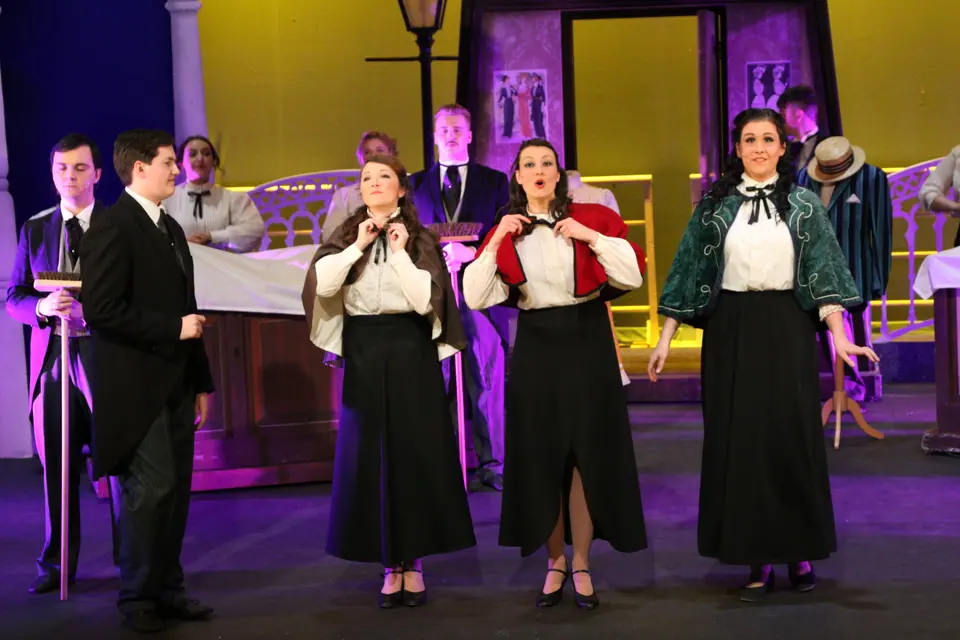 Willenhall Musical Theatre Company's 2018 production of Half a Sixpence at Dormston Mill Theatre, Sedgley.