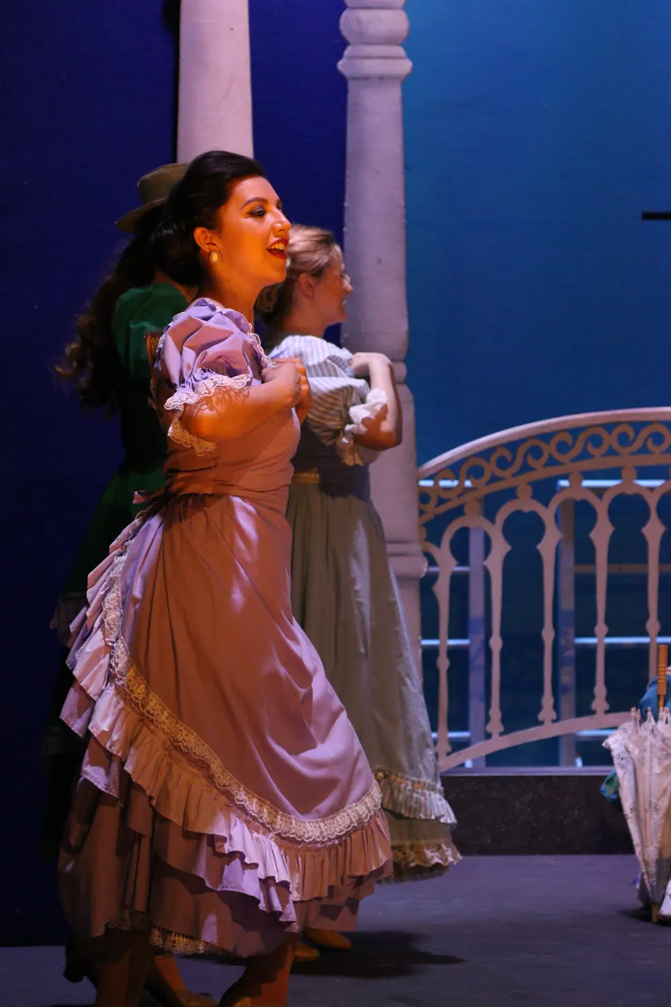 Willenhall Musical Theatre Company's 2018 production of Half a Sixpence at Dormston Mill Theatre, Sedgley. Photograph 107 of 258.