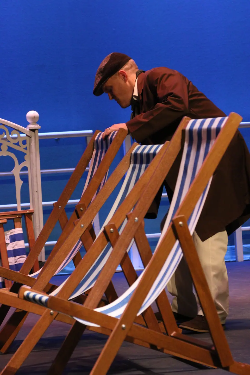 Willenhall Musical Theatre Company's 2018 production of Half a Sixpence at Dormston Mill Theatre, Sedgley. Photograph 110 of 258.