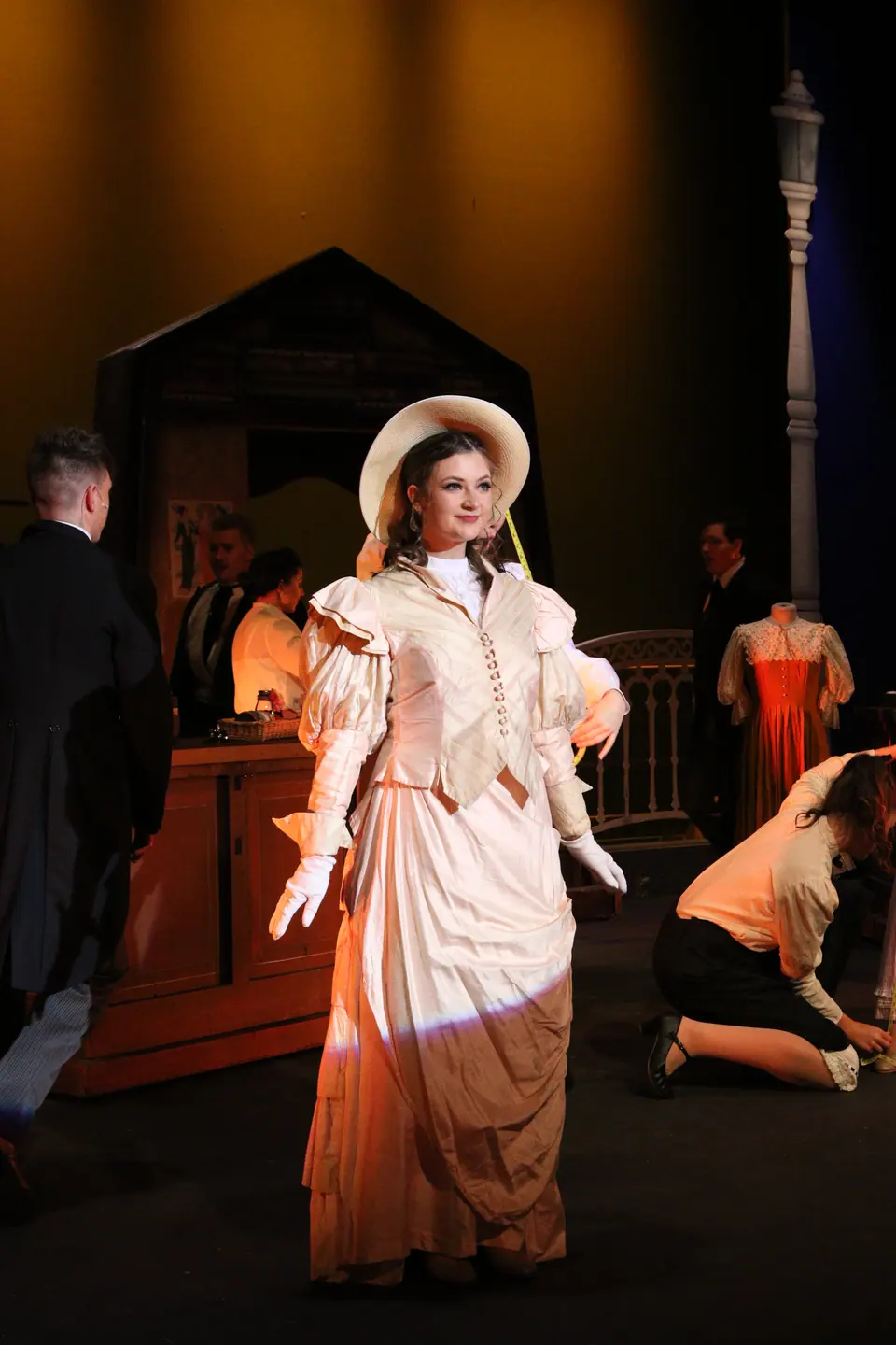 Willenhall Musical Theatre Company's 2018 production of Half a Sixpence at Dormston Mill Theatre, Sedgley. Photograph 12 of 258.