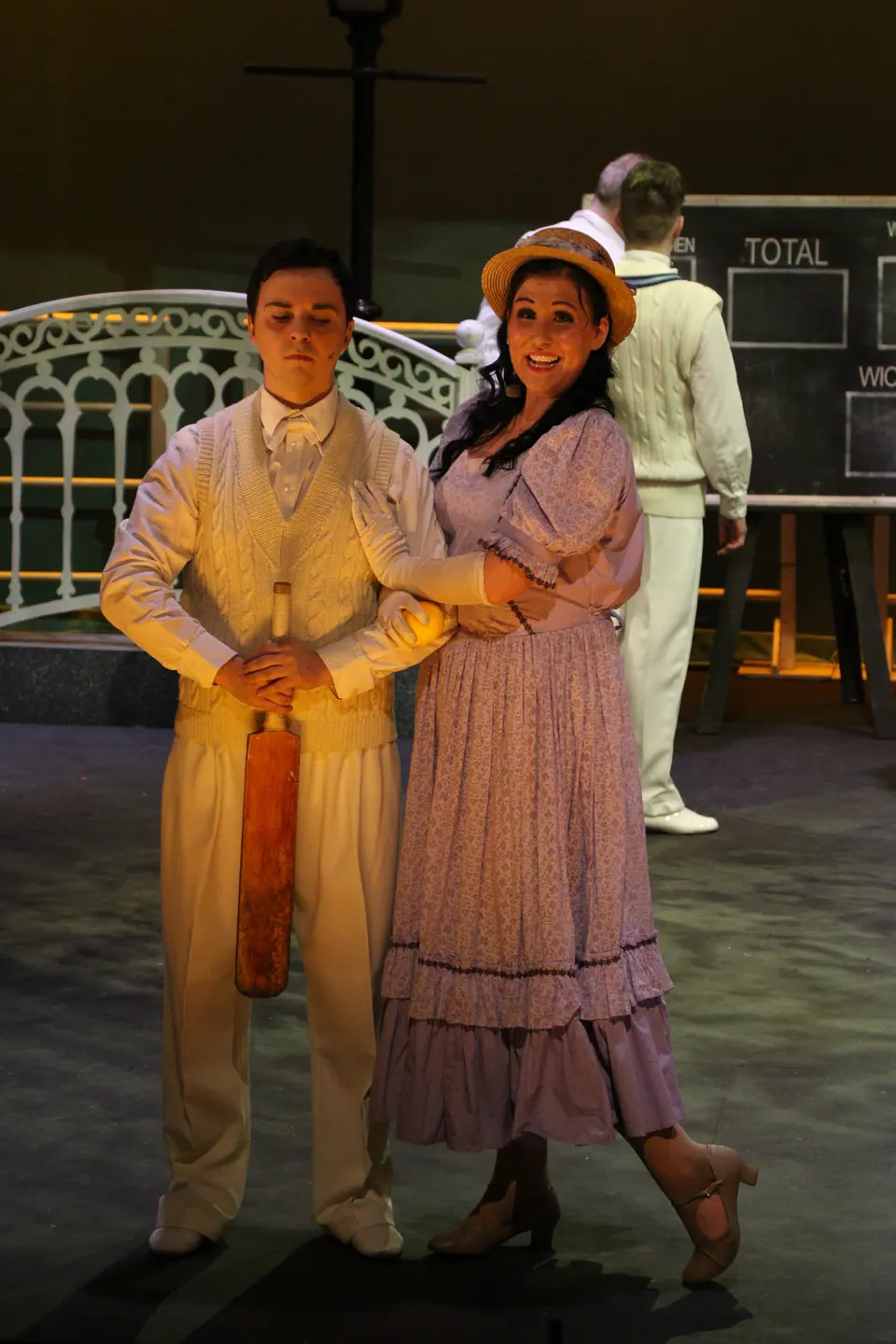 Willenhall Musical Theatre Company's 2018 production of Half a Sixpence at Dormston Mill Theatre, Sedgley. Photograph 130 of 258.