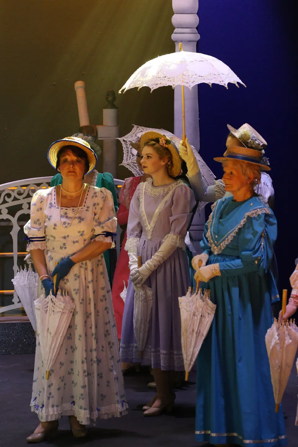 Willenhall Musical Theatre Company's 2018 production of Half a Sixpence at Dormston Mill Theatre, Sedgley. Photograph 132 of 258.