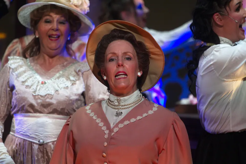 Willenhall Musical Theatre Company's 2018 production of Half a Sixpence at Dormston Mill Theatre, Sedgley. Photograph 14 of 258.