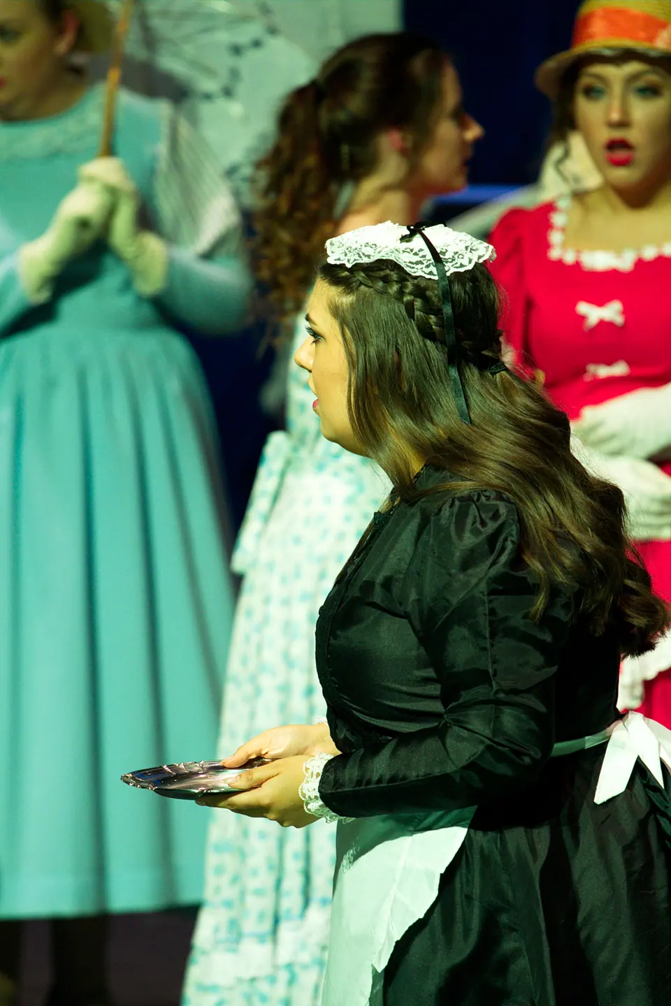 Willenhall Musical Theatre Company's 2018 production of Half a Sixpence at Dormston Mill Theatre, Sedgley. Photograph 144 of 258.