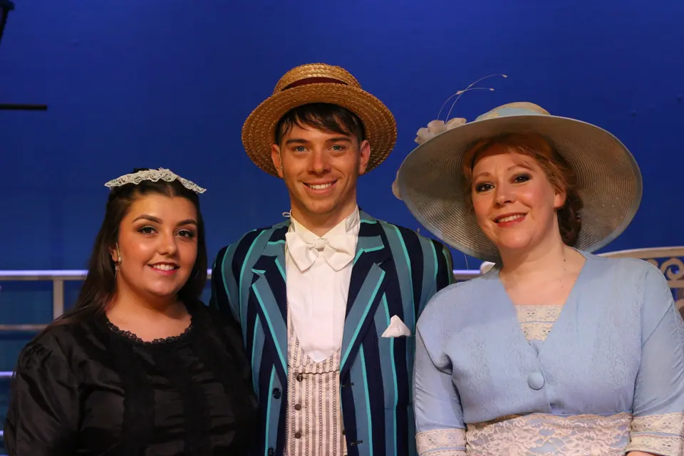 Willenhall Musical Theatre Company's 2018 production of Half a Sixpence at Dormston Mill Theatre, Sedgley. Photograph 154 of 258.