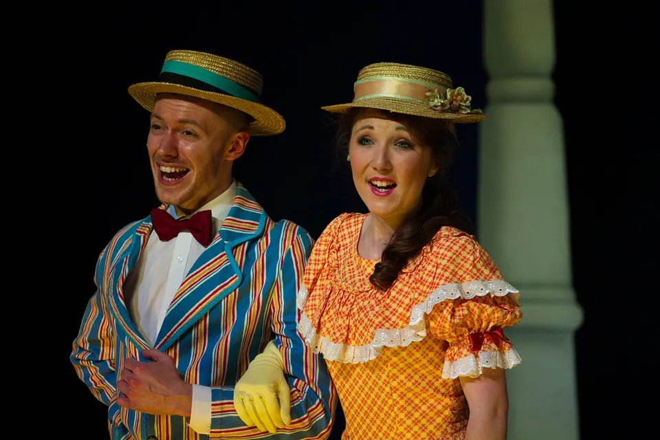 Willenhall Musical Theatre Company's 2018 production of Half a Sixpence at Dormston Mill Theatre, Sedgley. Photograph 160 of 258.