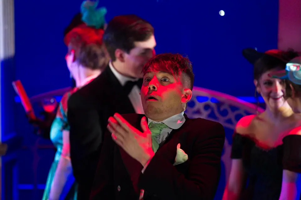 Willenhall Musical Theatre Company's 2018 production of Half a Sixpence at Dormston Mill Theatre, Sedgley. Photograph 169 of 258.