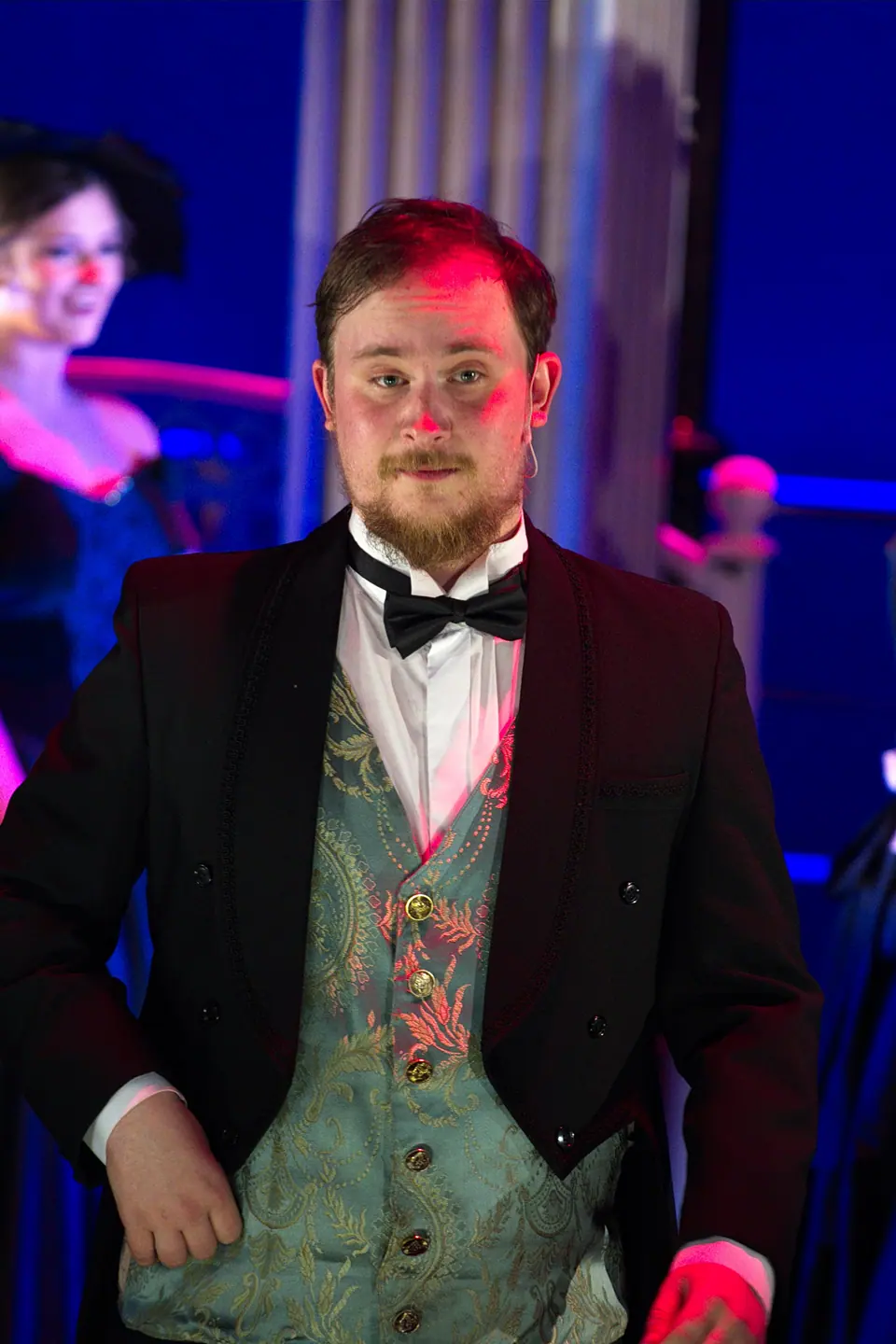 Willenhall Musical Theatre Company's 2018 production of Half a Sixpence at Dormston Mill Theatre, Sedgley. Photograph 171 of 258.