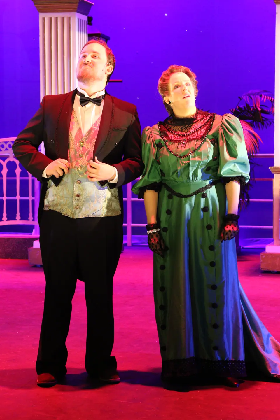 Willenhall Musical Theatre Company's 2018 production of Half a Sixpence at Dormston Mill Theatre, Sedgley. Photograph 177 of 258.
