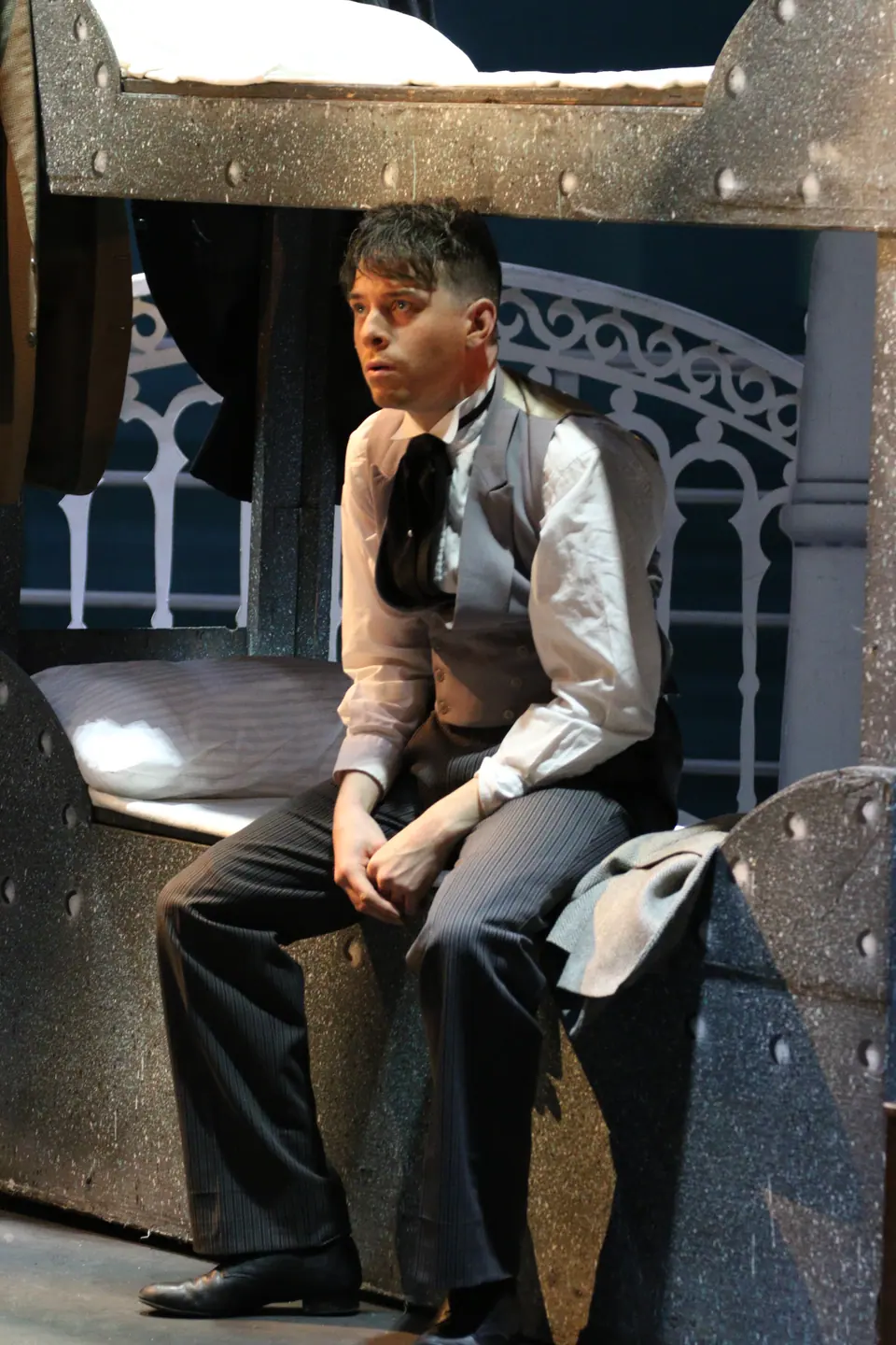 Willenhall Musical Theatre Company's 2018 production of Half a Sixpence at Dormston Mill Theatre, Sedgley. Photograph 19 of 258.