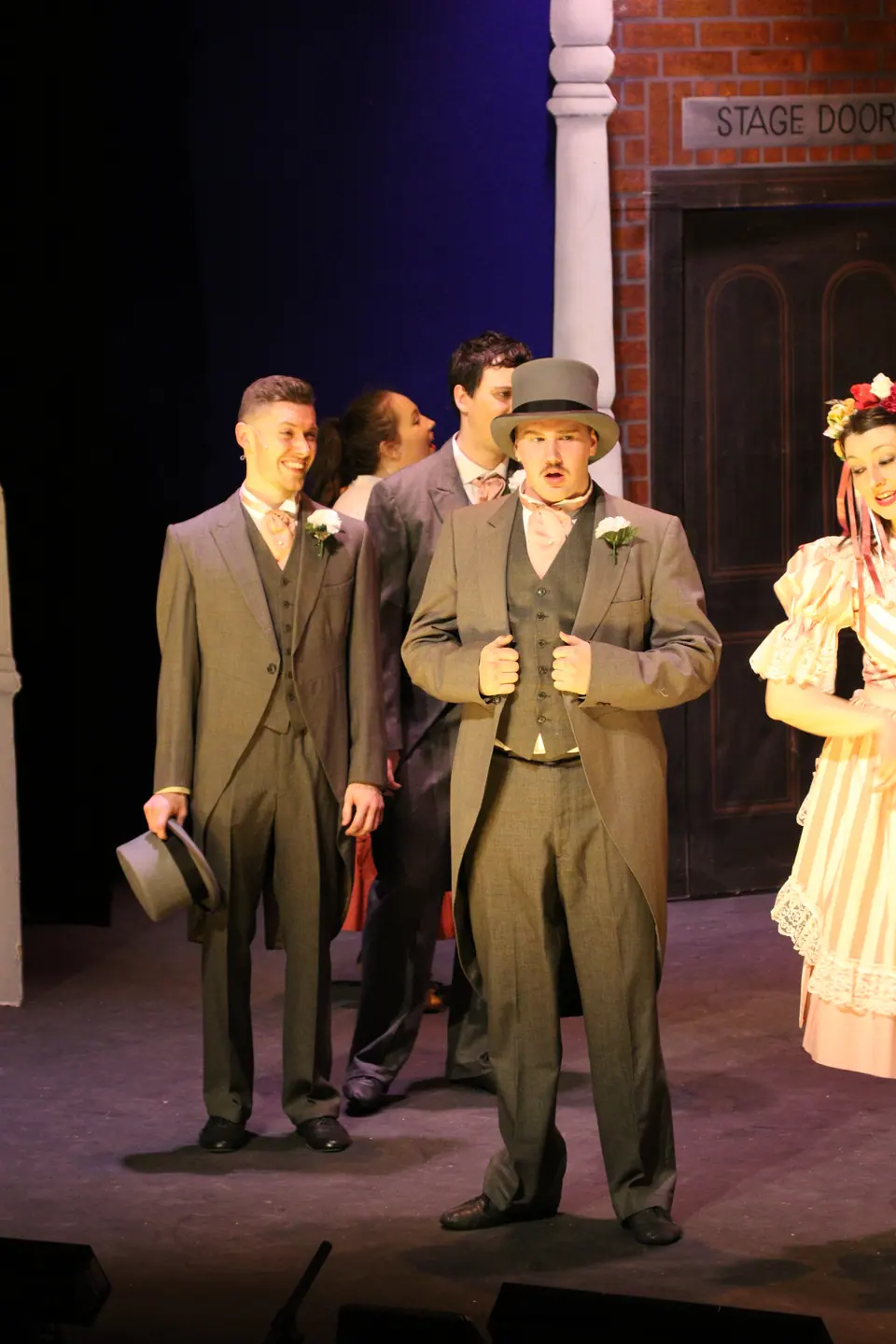 Willenhall Musical Theatre Company's 2018 production of Half a Sixpence at Dormston Mill Theatre, Sedgley. Photograph 190 of 258.