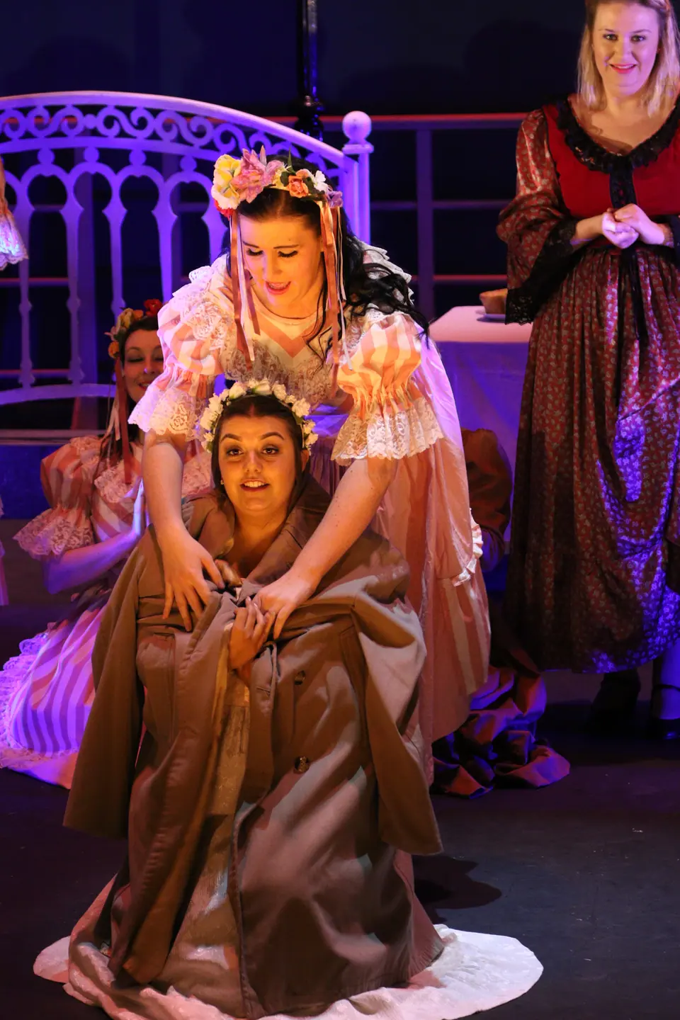 Willenhall Musical Theatre Company's 2018 production of Half a Sixpence at Dormston Mill Theatre, Sedgley. Photograph 201 of 258.