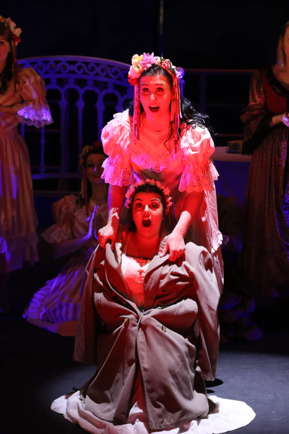 Willenhall Musical Theatre Company's 2018 production of Half a Sixpence at Dormston Mill Theatre, Sedgley. Photograph 202 of 258.