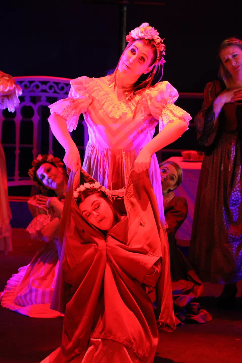 Willenhall Musical Theatre Company's 2018 production of Half a Sixpence at Dormston Mill Theatre, Sedgley. Photograph 203 of 258.