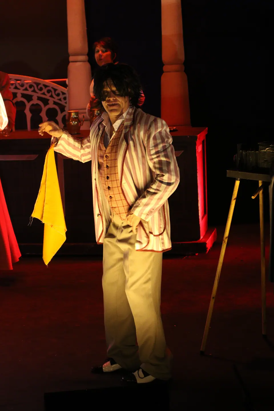 Willenhall Musical Theatre Company's 2018 production of Half a Sixpence at Dormston Mill Theatre, Sedgley. Photograph 205 of 258.