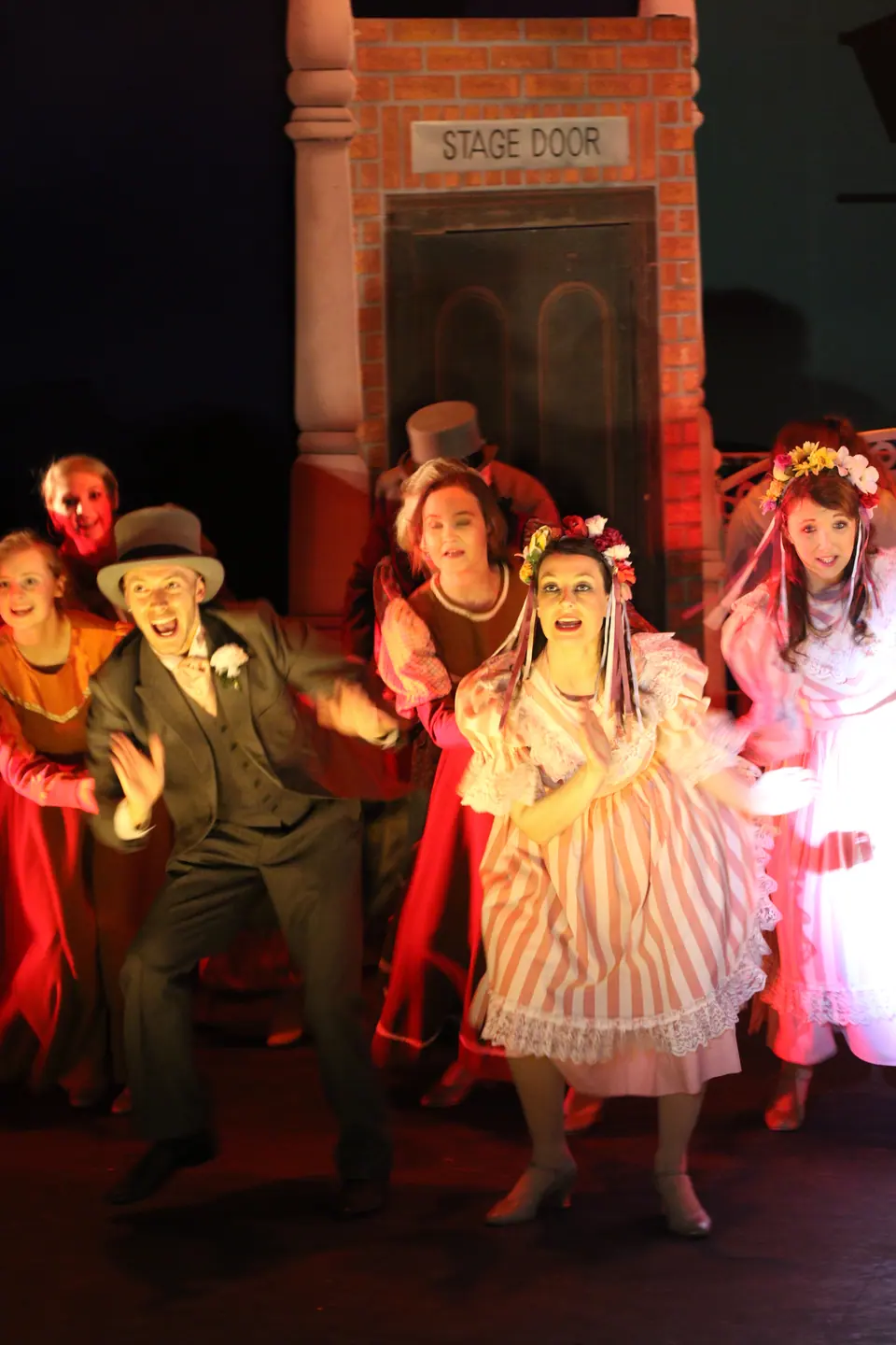 Willenhall Musical Theatre Company's 2018 production of Half a Sixpence at Dormston Mill Theatre, Sedgley. Photograph 208 of 258.