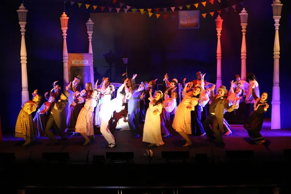 Willenhall Musical Theatre Company's 2018 production of Half a Sixpence at Dormston Mill Theatre, Sedgley. Photograph 209 of 258.