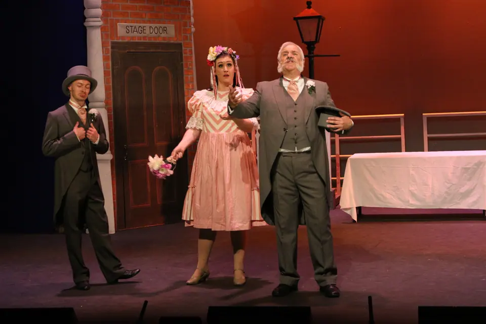 Willenhall Musical Theatre Company's 2018 production of Half a Sixpence at Dormston Mill Theatre, Sedgley. Photograph 212 of 258.