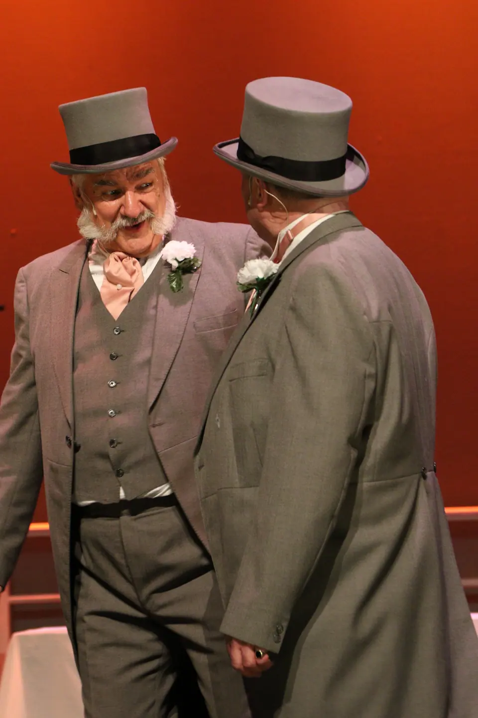 Willenhall Musical Theatre Company's 2018 production of Half a Sixpence at Dormston Mill Theatre, Sedgley. Photograph 215 of 258.