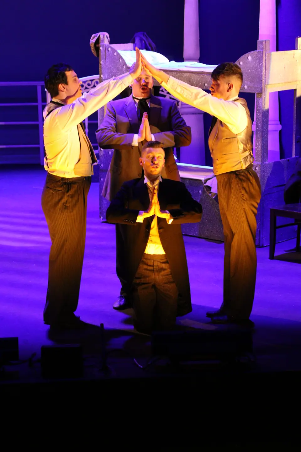 Willenhall Musical Theatre Company's 2018 production of Half a Sixpence at Dormston Mill Theatre, Sedgley. Photograph 22 of 258.
