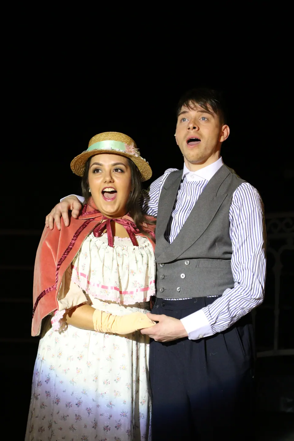 Willenhall Musical Theatre Company's 2018 production of Half a Sixpence at Dormston Mill Theatre, Sedgley. Photograph 245 of 258.