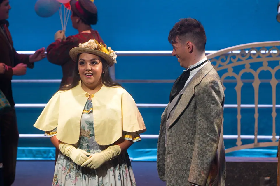 Willenhall Musical Theatre Company's 2018 production of Half a Sixpence at Dormston Mill Theatre, Sedgley. Photograph 25 of 258.