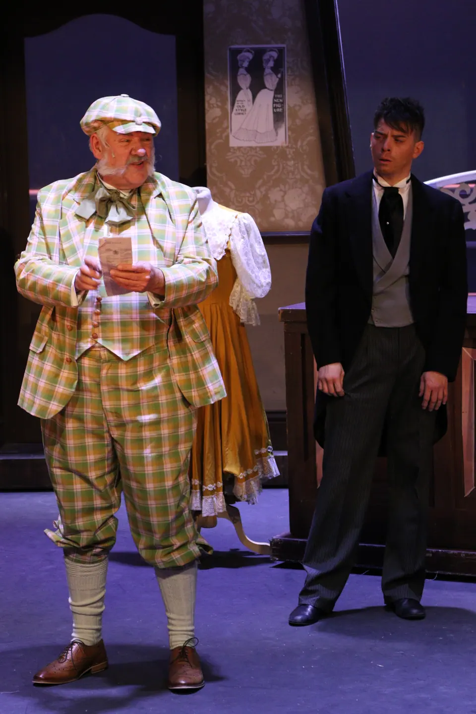 Willenhall Musical Theatre Company's 2018 production of Half a Sixpence at Dormston Mill Theatre, Sedgley. Photograph 45 of 258.